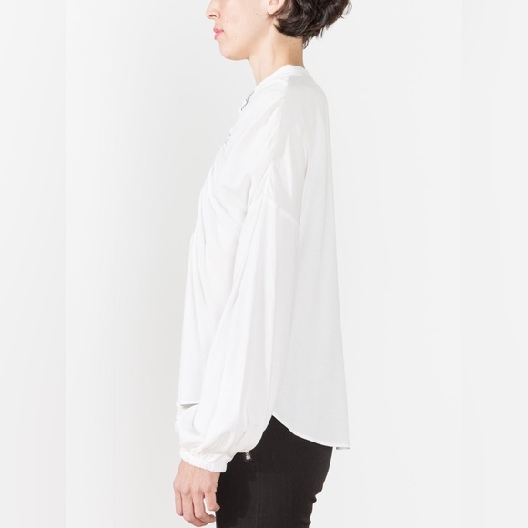 RACHEL COMEY Siphon White Blouse Top - Picture 15 of 15